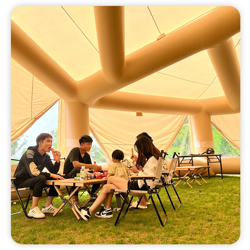 inflatable tent
