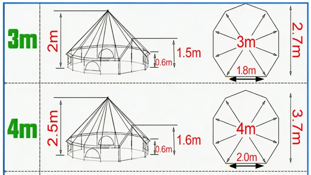 6m bell tent