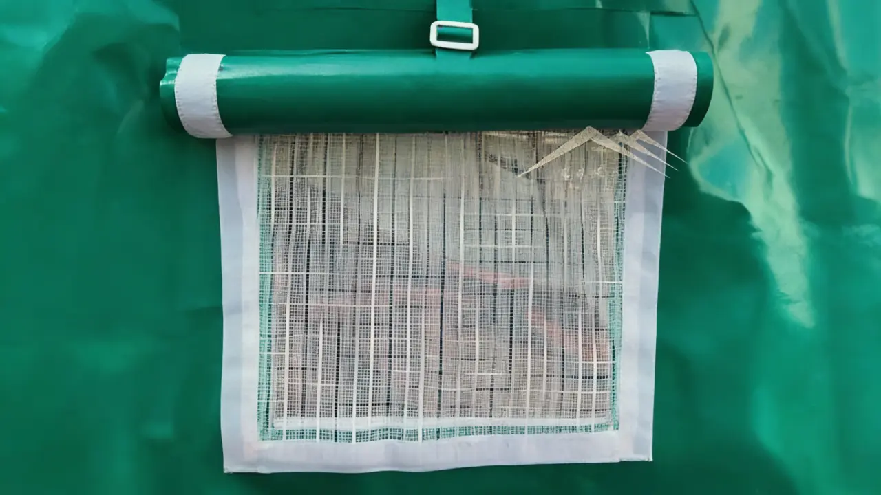 Square breathable screen window