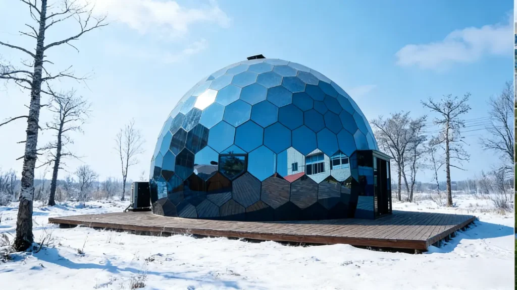 blue glass dome tent manufacturer