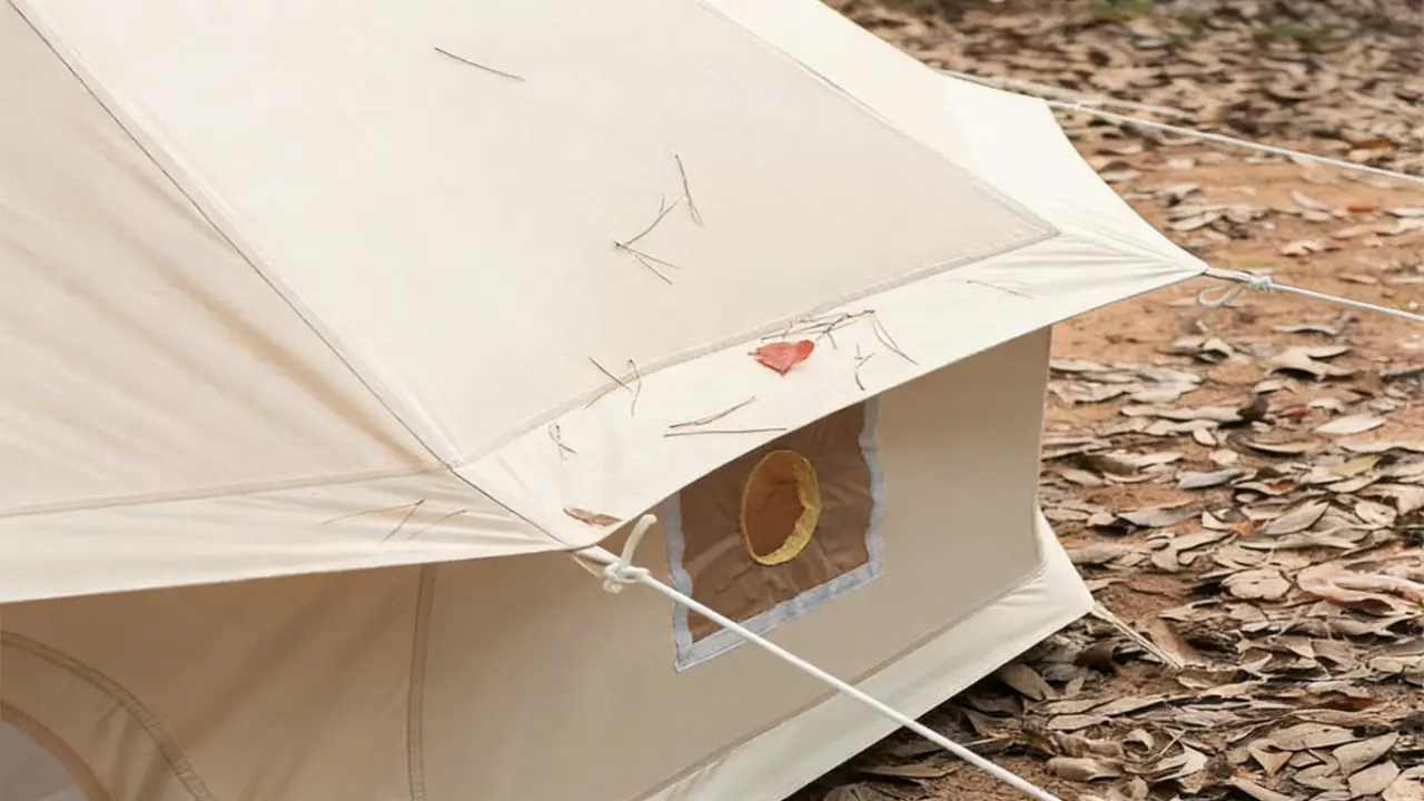 boutique camping bell tent