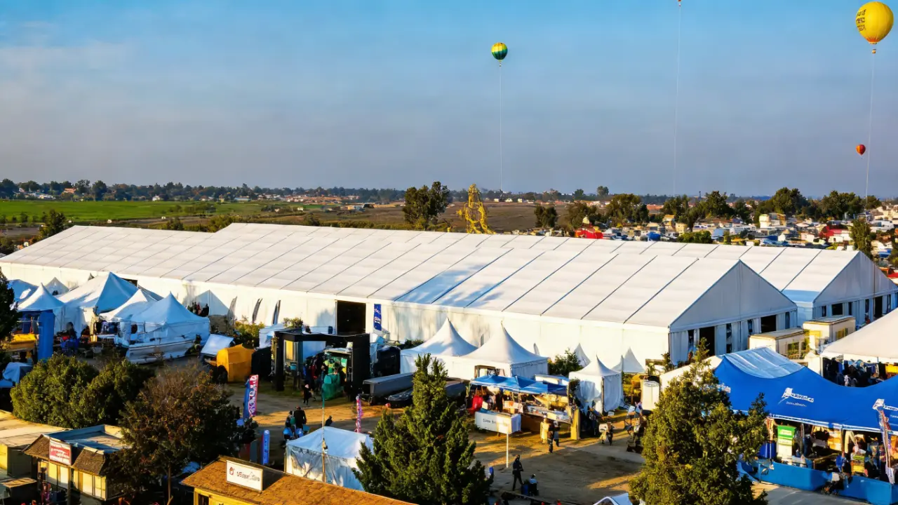 clear span tent structures