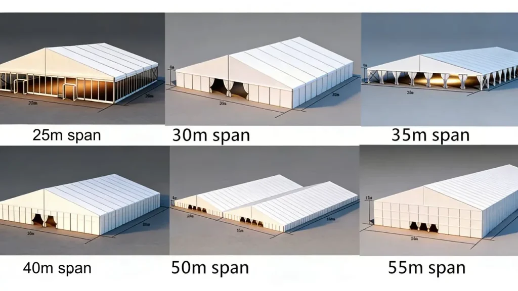 clearspan marquee for sale