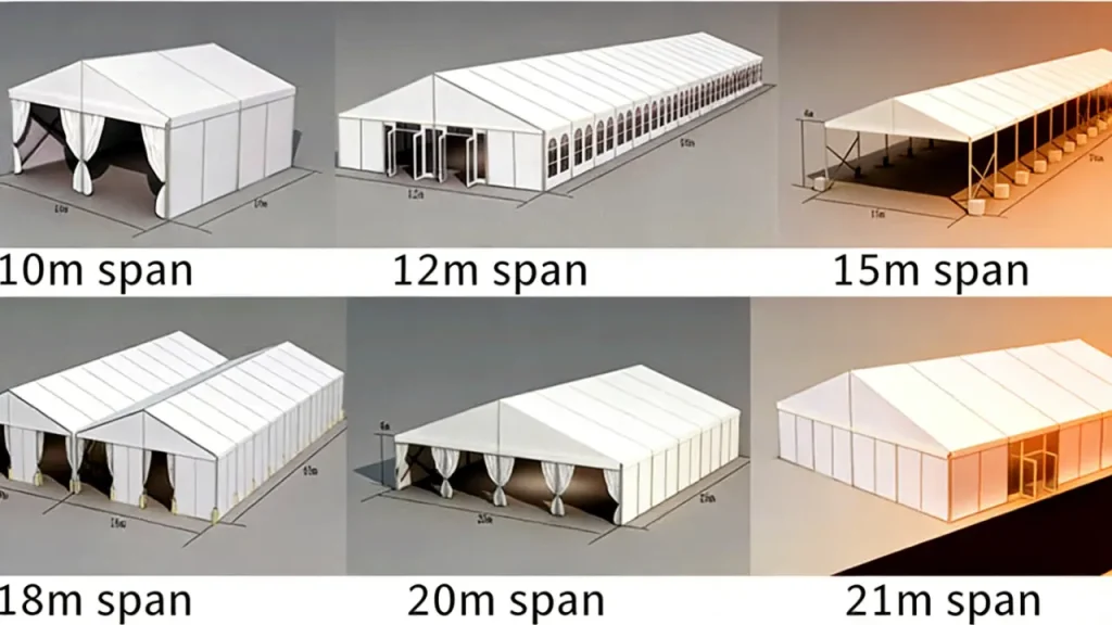 clearspan marquee for sale