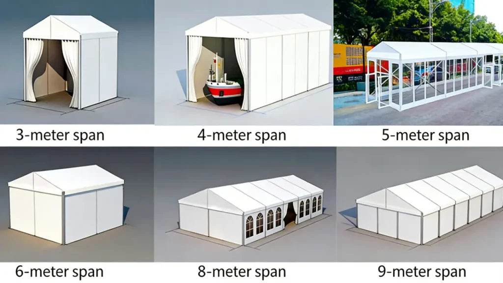 clearspan tent