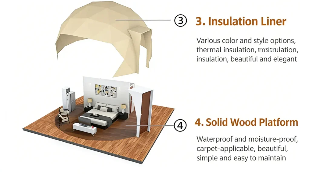 dome tent structure