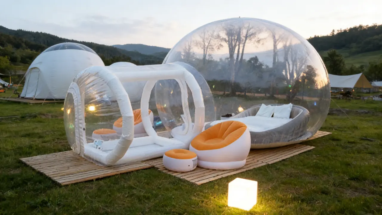 inflatable bubble house