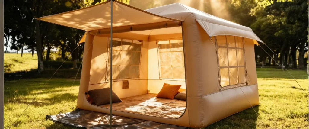 inflatable camping tent