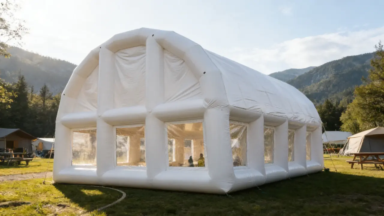 inflatable shelter