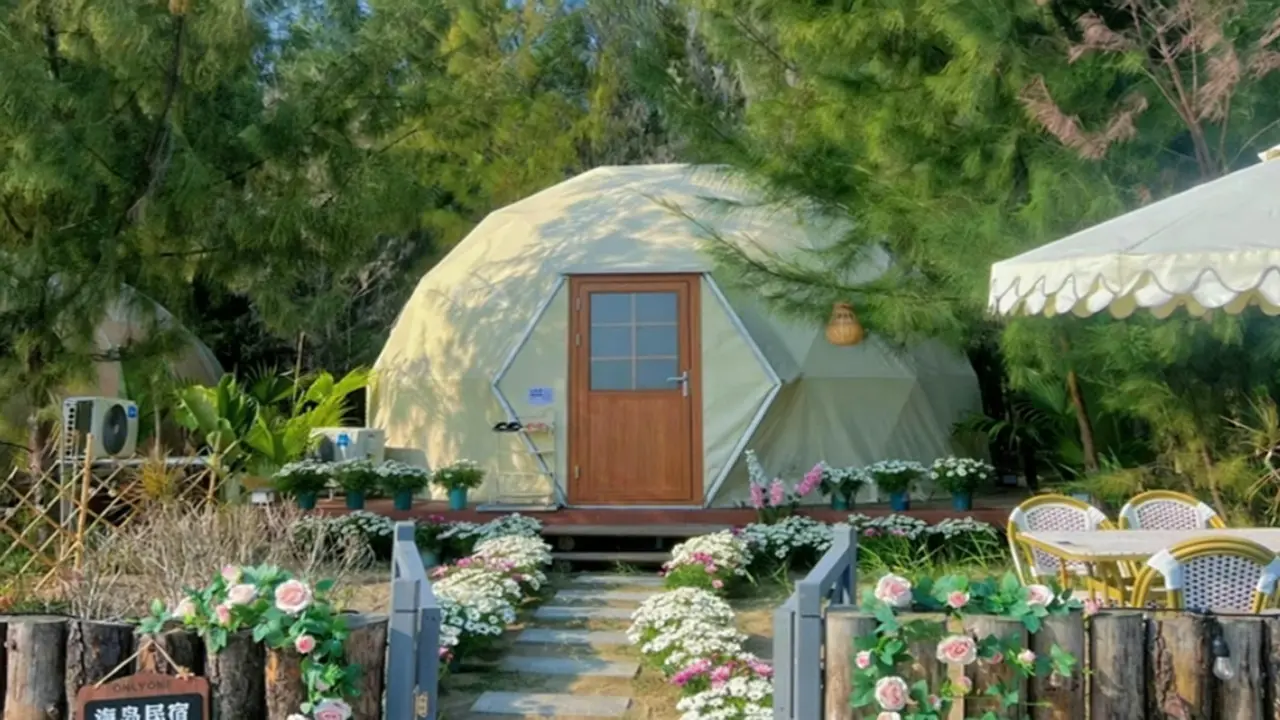 large dome tent