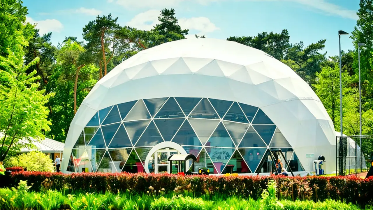 large dome tent