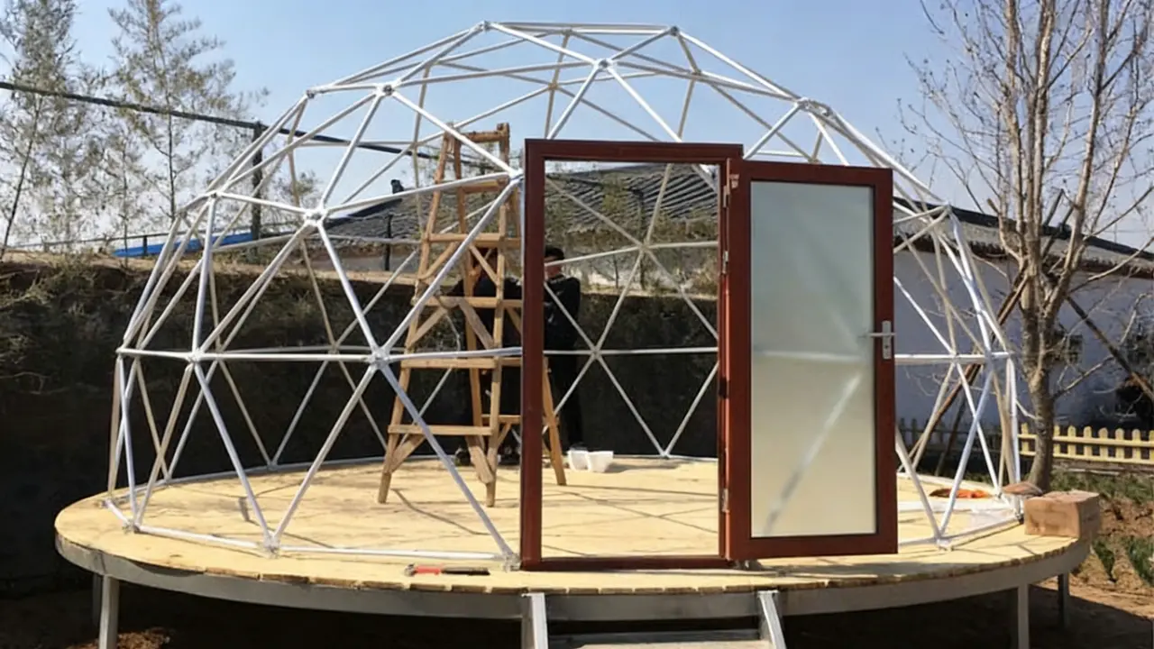 large dome tent