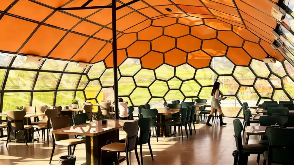 outdoor dome tent