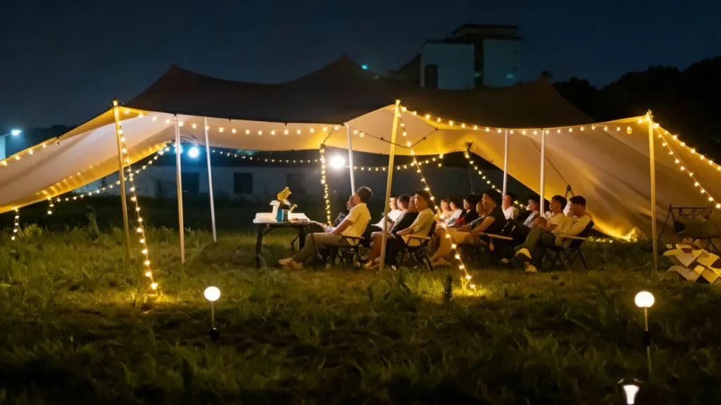 stretch tent marquee