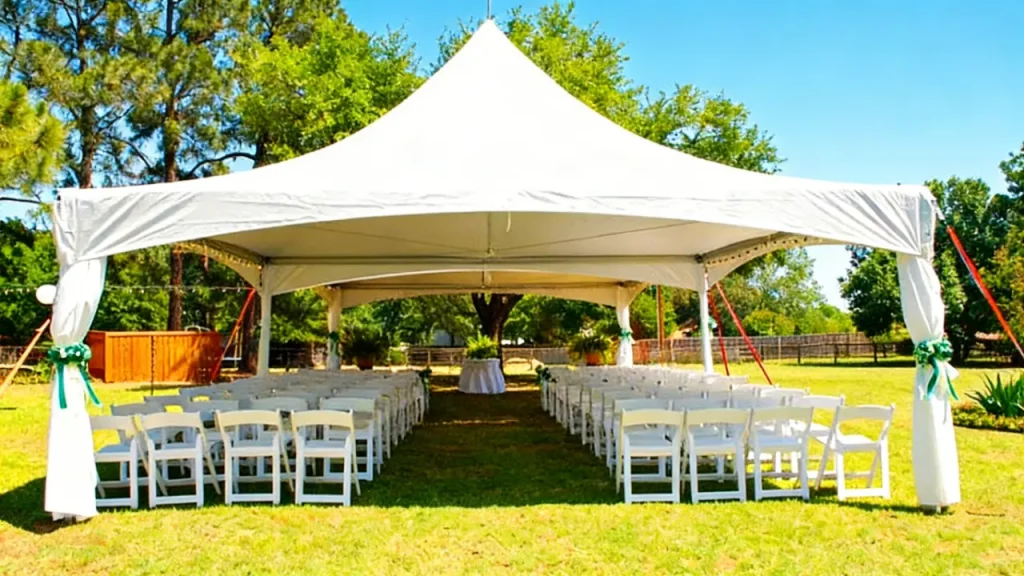 20x20 pagoda party tent