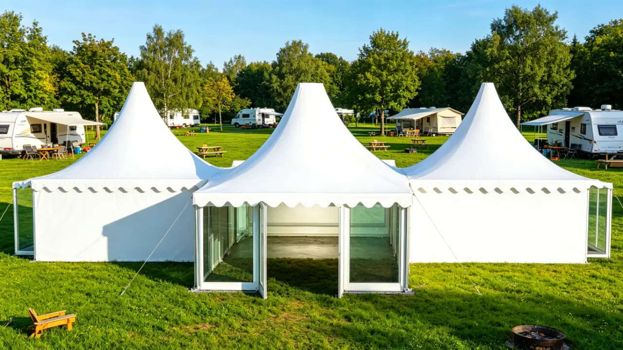 aluminium frame marquee