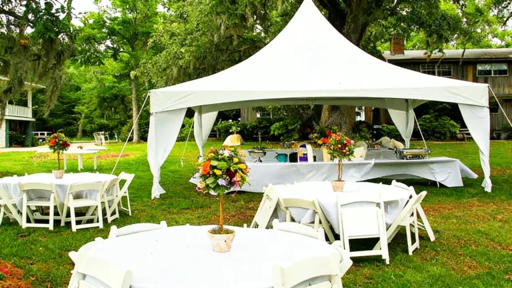 aluminium pagoda tent