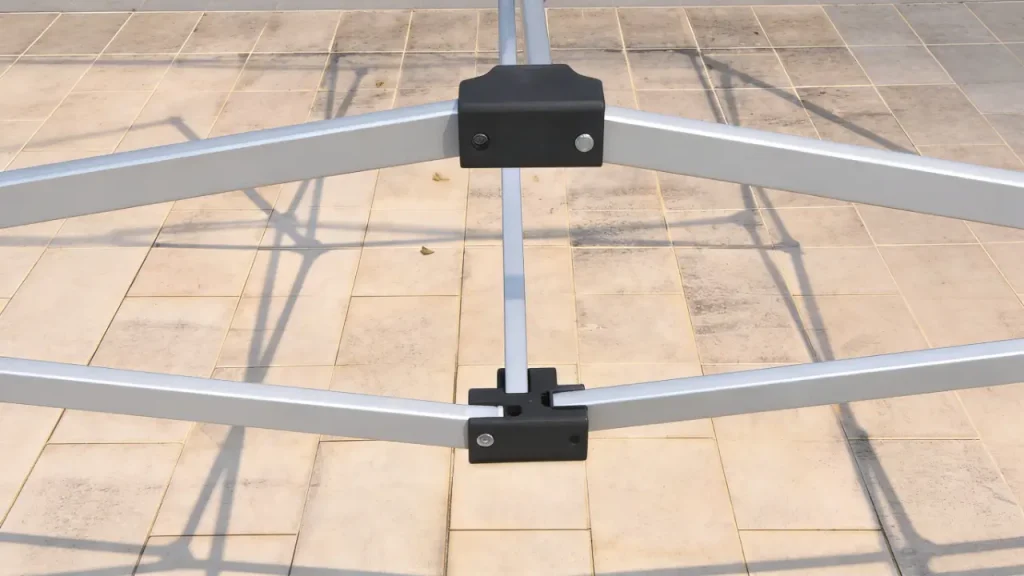 aluminum tent poles (2)