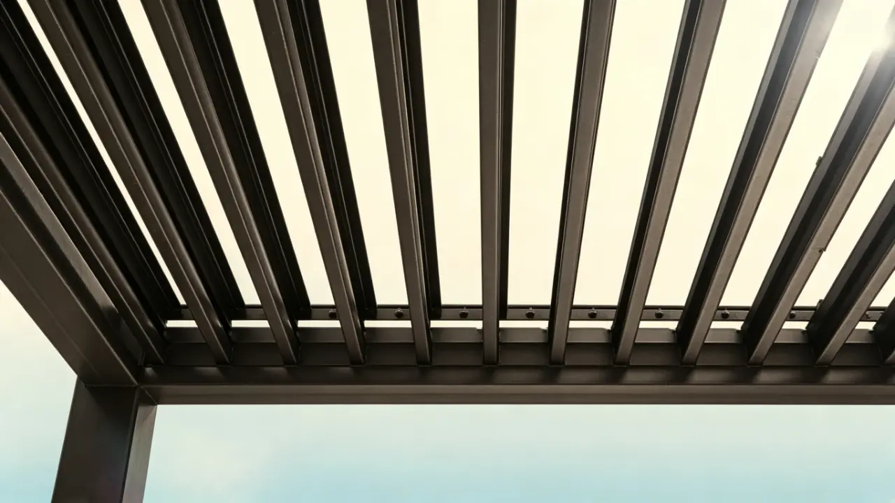 automatic louvered pergola