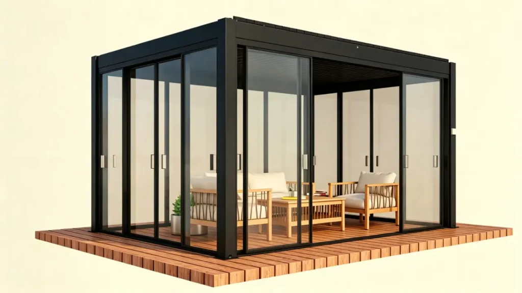 automatic pergola louvers
