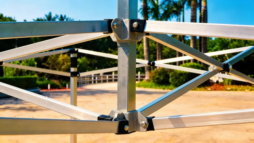 awning poles
