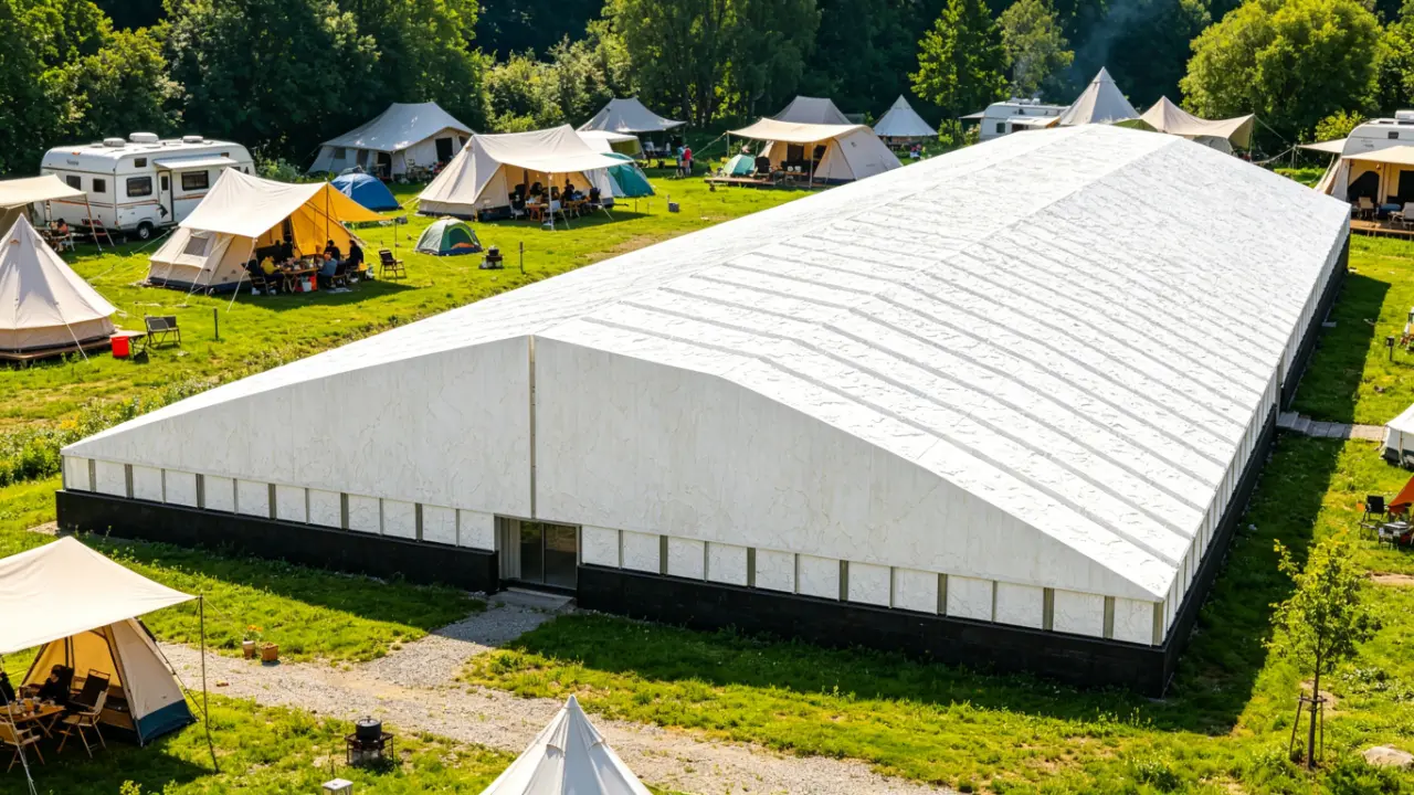 clearspan pvc and aluminium marquees