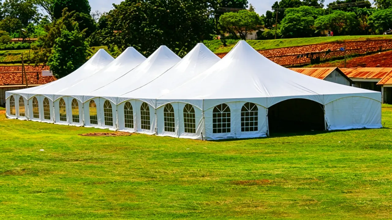 clearspan structure tent