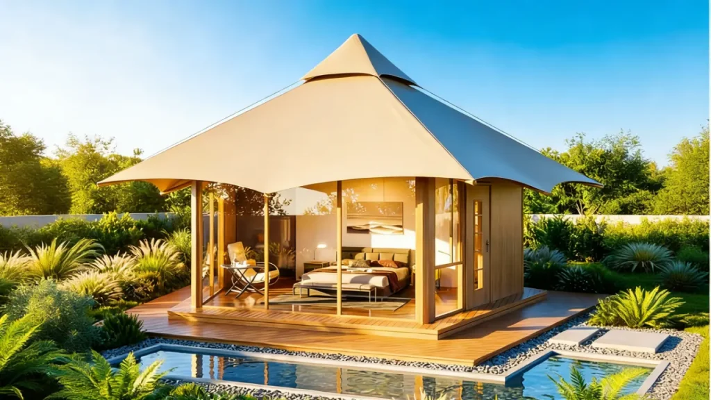 luxury safari tent