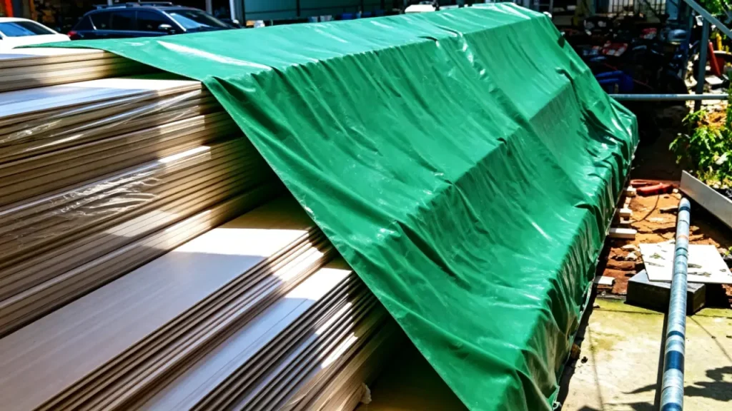 pvc backed polyester fabric