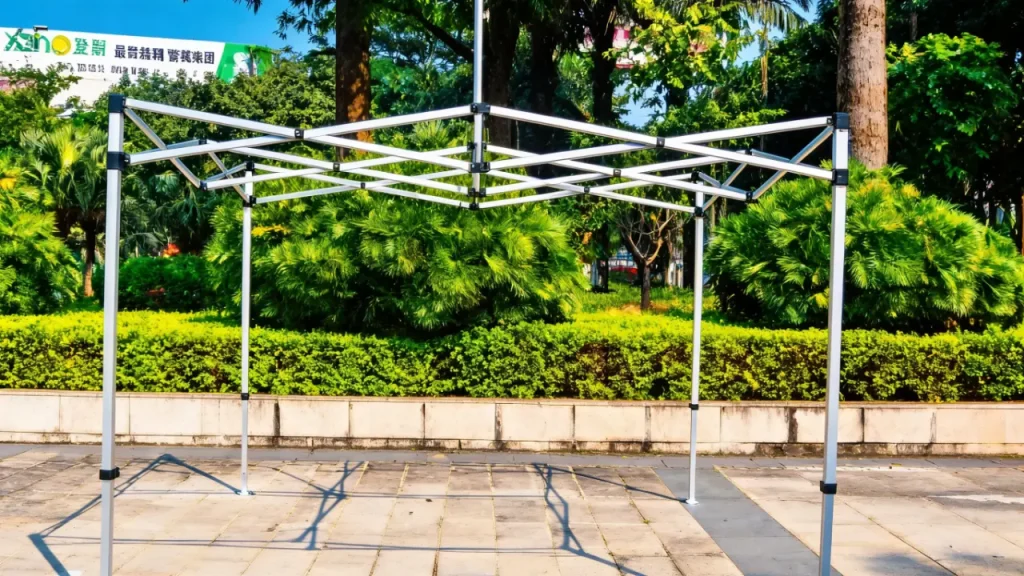 sun shade poles